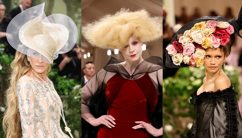 Nejlepší vlasové stylingy z Met Gala 2024