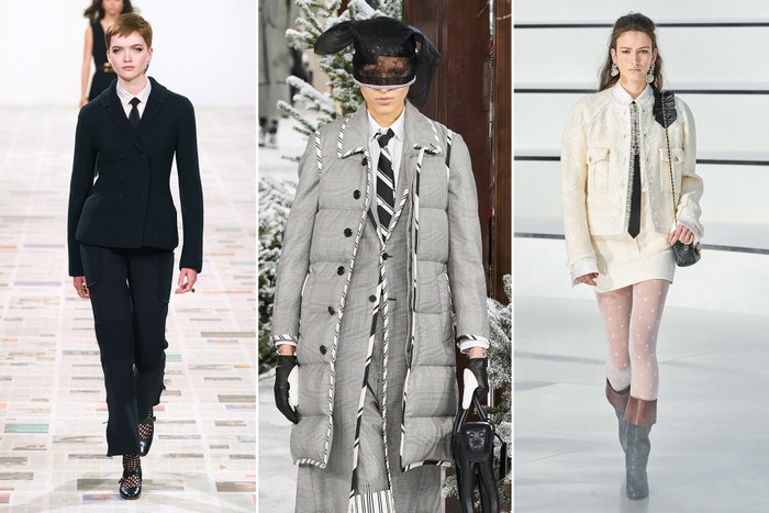 Dior, Thom Browne, Chanel