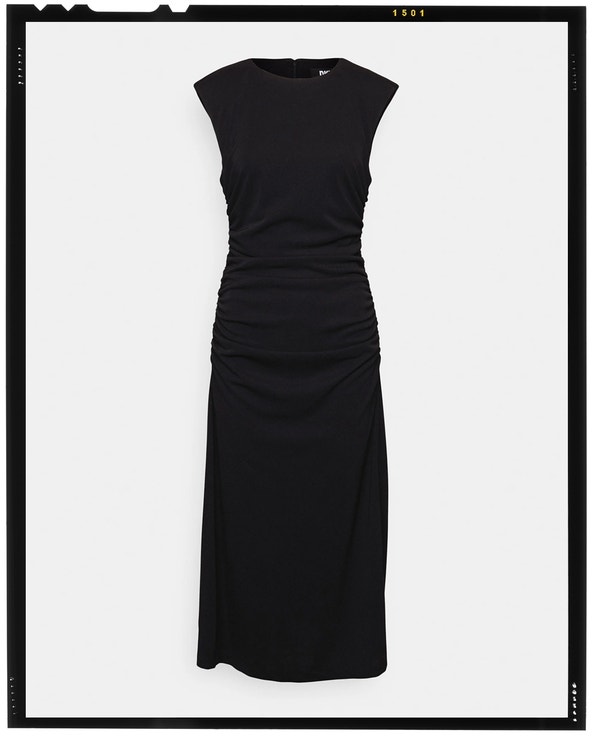 Crisp ruch dress, DKNY, prodává Zalando, 3 840 Kč
