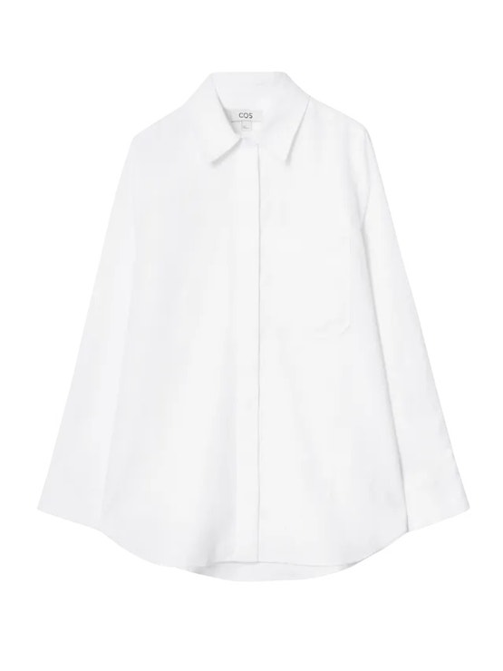 Lněná oversized košile, COS, 2 150 Kč