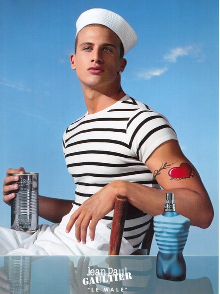 Kampaň Jean-Paul Gaultier Le Male 2000