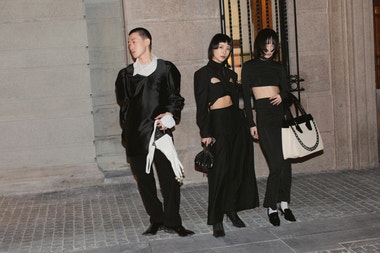 Šanghajský street style ve znamení padesáti odstínů černé