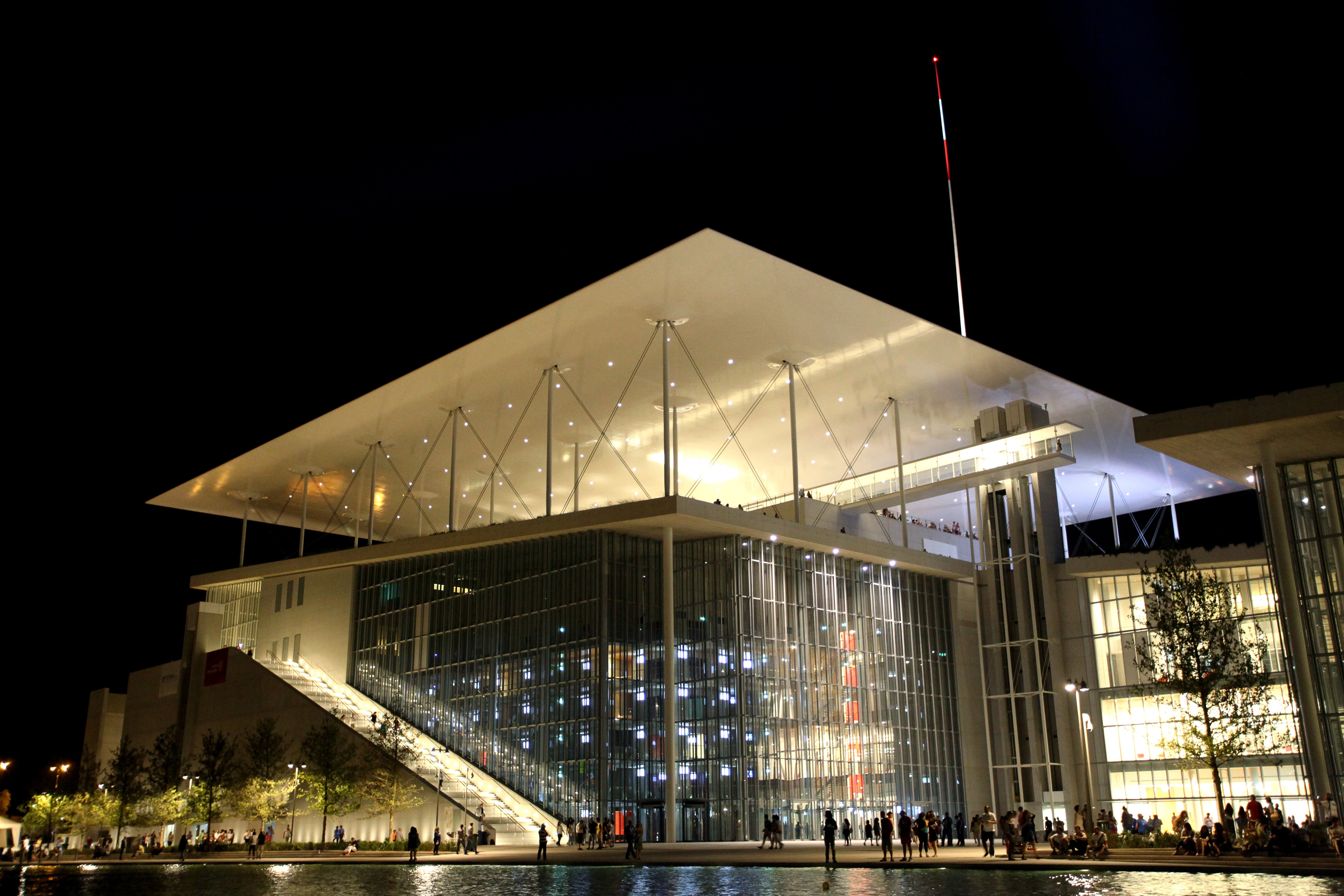 Národní knihovna Řecka, kulturní centrum Stavros Niarchos, Athény Národní knihovna Řecka, kulturní centrum Stavros Niarchos, Athény