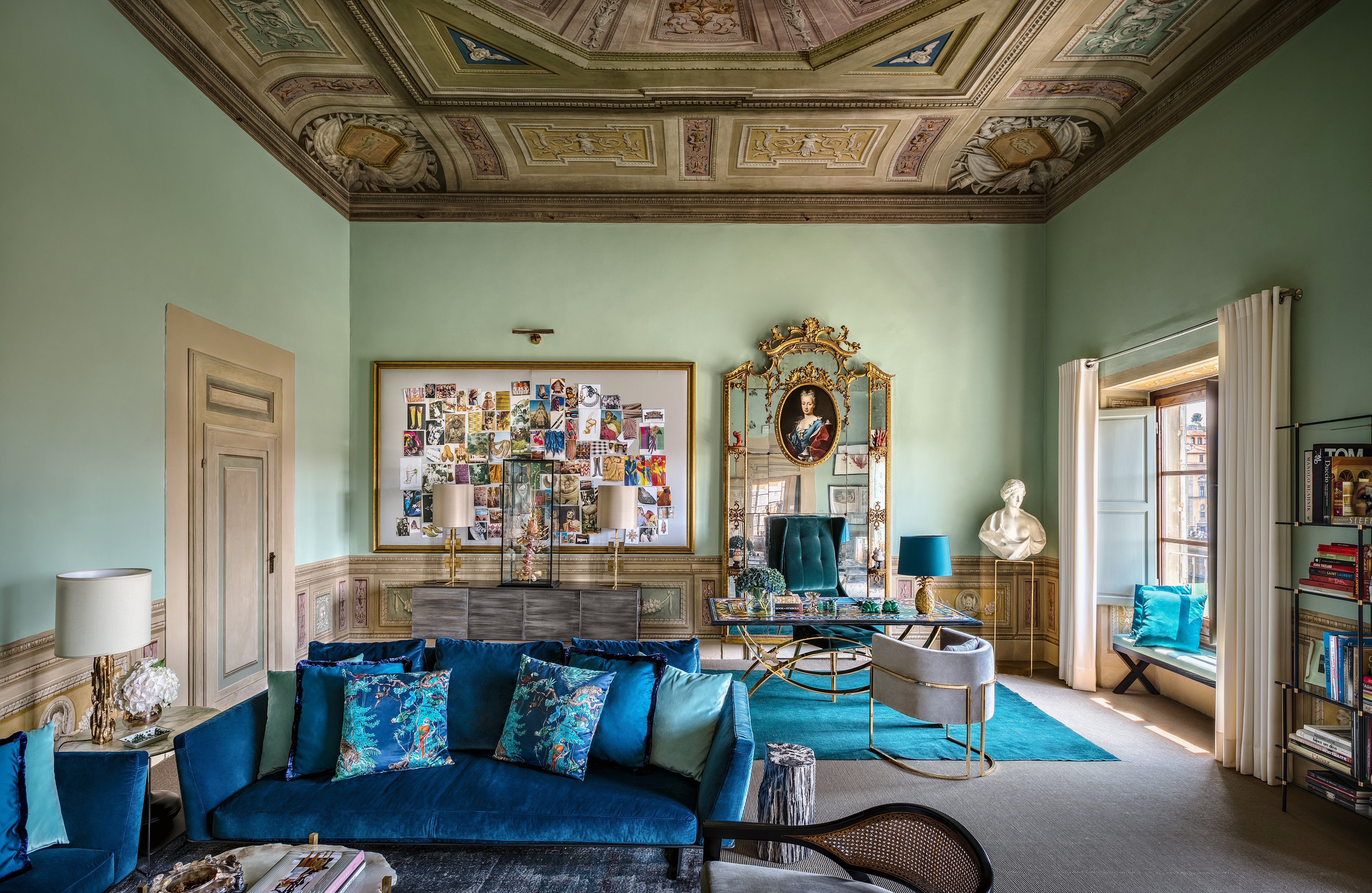 Sídlo značky Aquazzura ve Florencii Sídlo značky Aquazzura ve Florencii