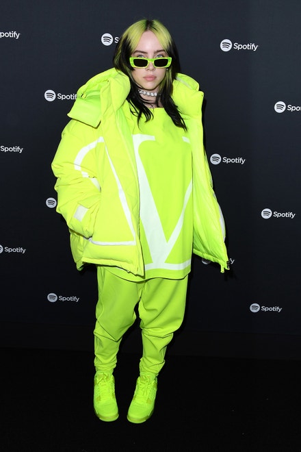 Billie Eilish na party Spotify, leden 2020