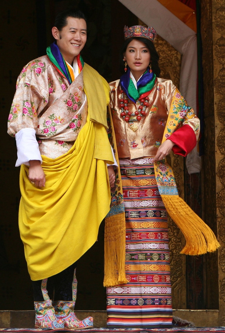 Král Džigme Khesar Namgjel Wangčhug a Džetsun Pema, 2011