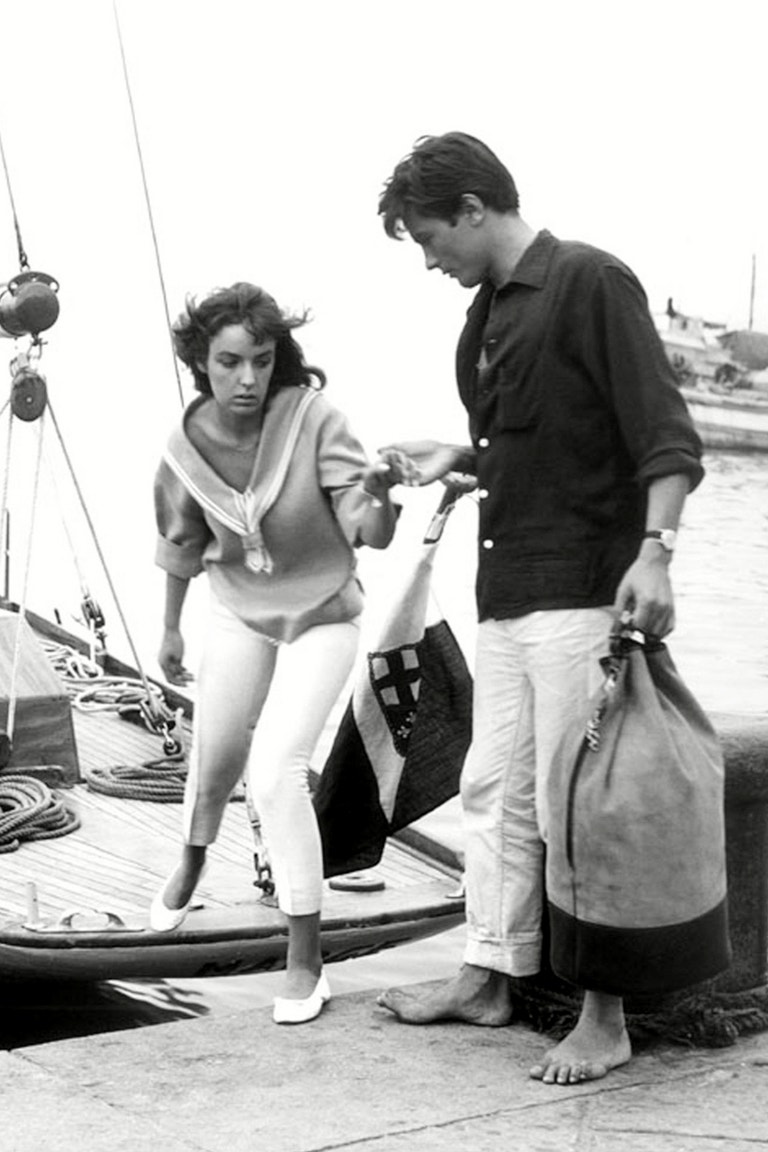 Marie Laforêt, Alain Delon a Maurice Ronet ve filmu V plném slunci