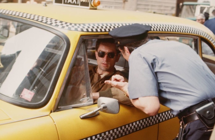 Robert De Niro ve filmu Taxi Driver