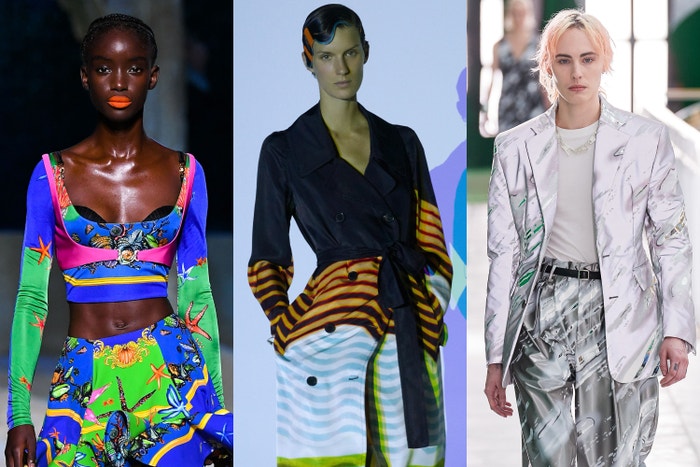 Versace, Dries van Noten, Louis-Vuitton