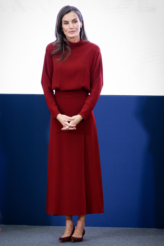 Španělská královna Letizia na předávání cen National Innovation and Design Awards v Palacio de El Pardo v Madridu, 6. listopadu 2025