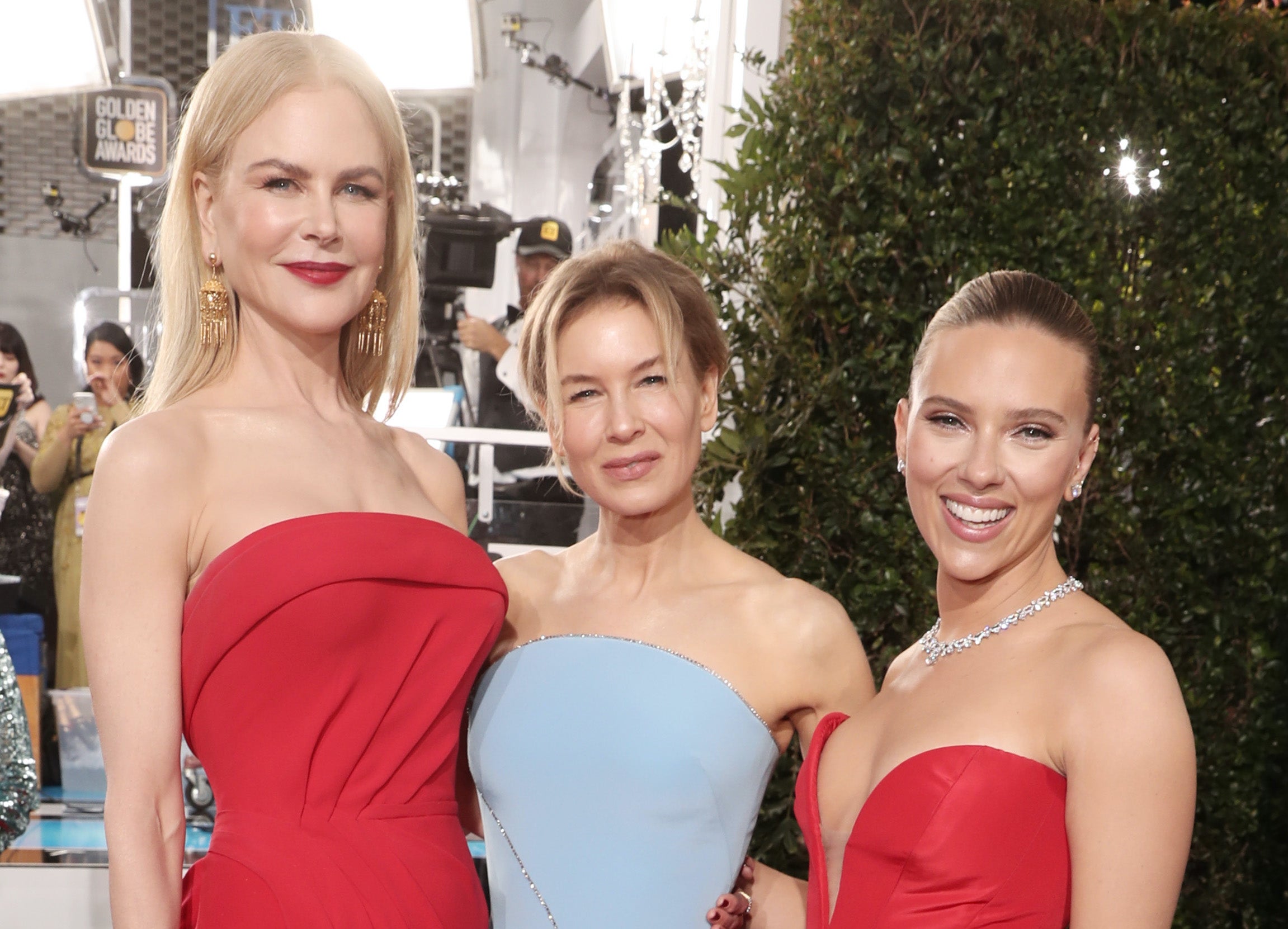 Nicole Kidman, Renée Zellweger a Scarlett Johansson         Autor: Todd Williamson/NBC/NBCU Photo Bank via Getty Images