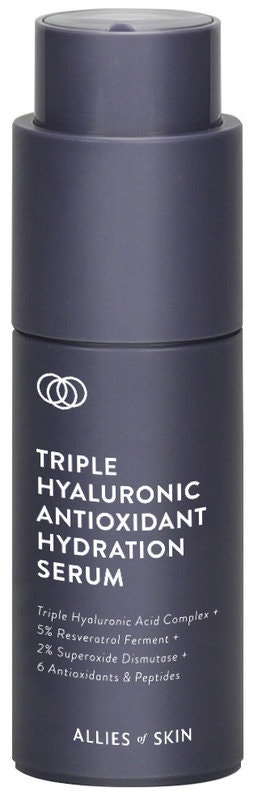 Triple Hyaluronic Antioxidant Hydrating Serum, Allies of Skin, prodává Ingredients, 2250 Kč