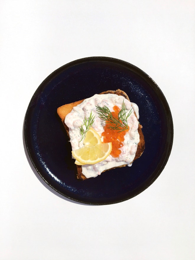 Toast Skagen