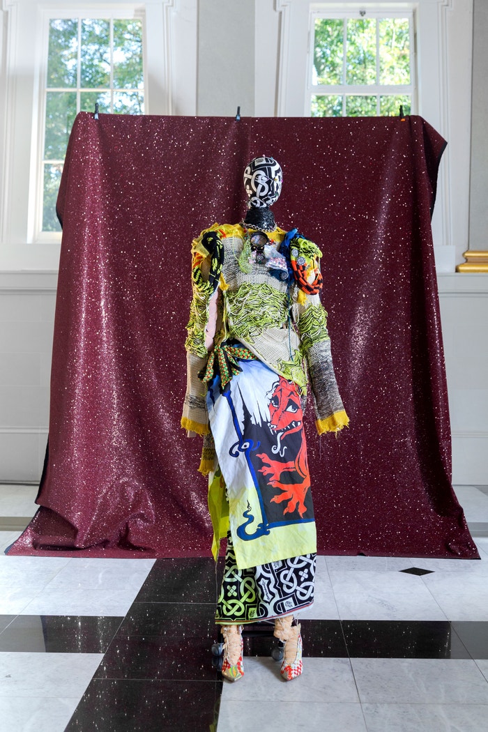 Matty Bovan Spring-Summer 2021 Autor: Lucy Alex Mac / Courtesy of Matty Bovan