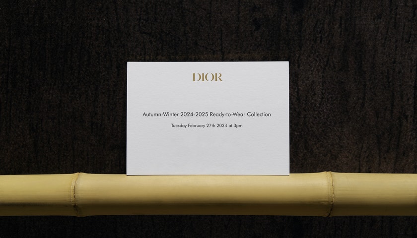 Živě z Paříže: Dior podzim – zima 2024/2025
