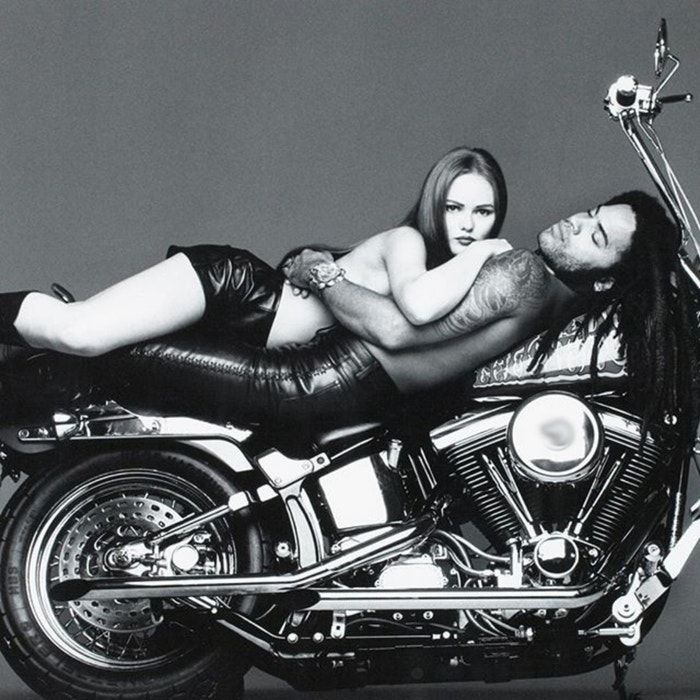 Vanessa Paradis & Lenny Kravitz pro Vogue US, prosinec 1992